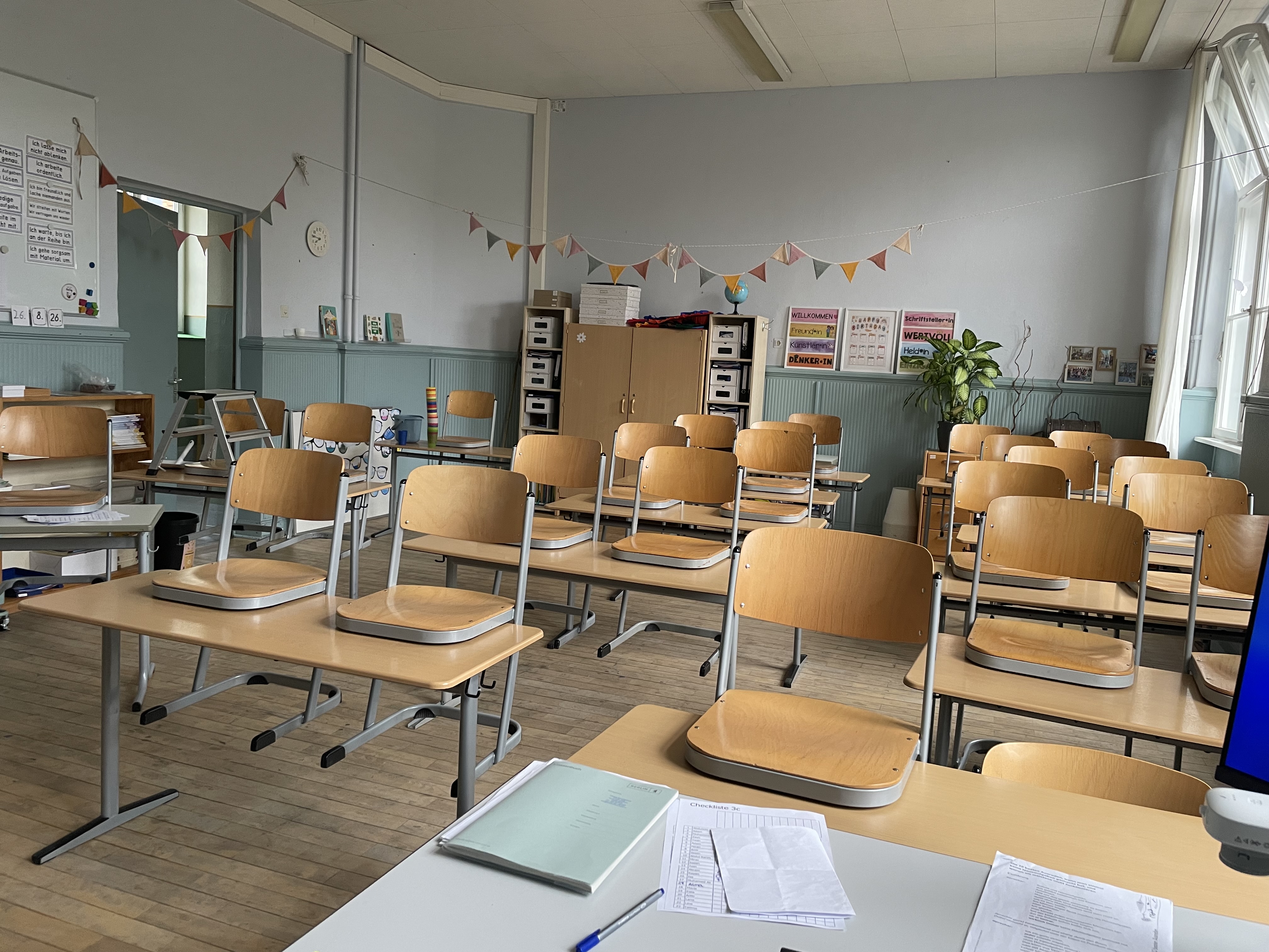 Letzter Tag in der Schule